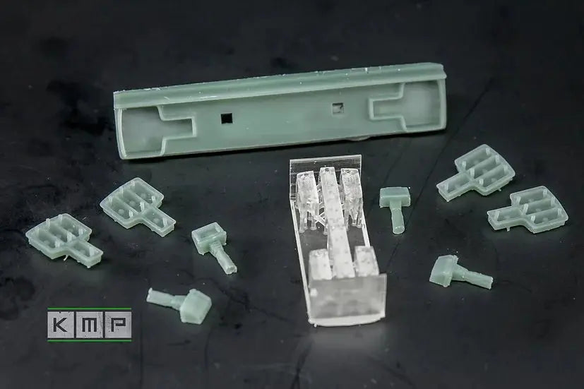 KMP Fiat 131 Abarth Rear Plate detail-up KMP