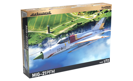 Eduard 1/72 MiG-21PFM Profipack Plastic Model Kit
