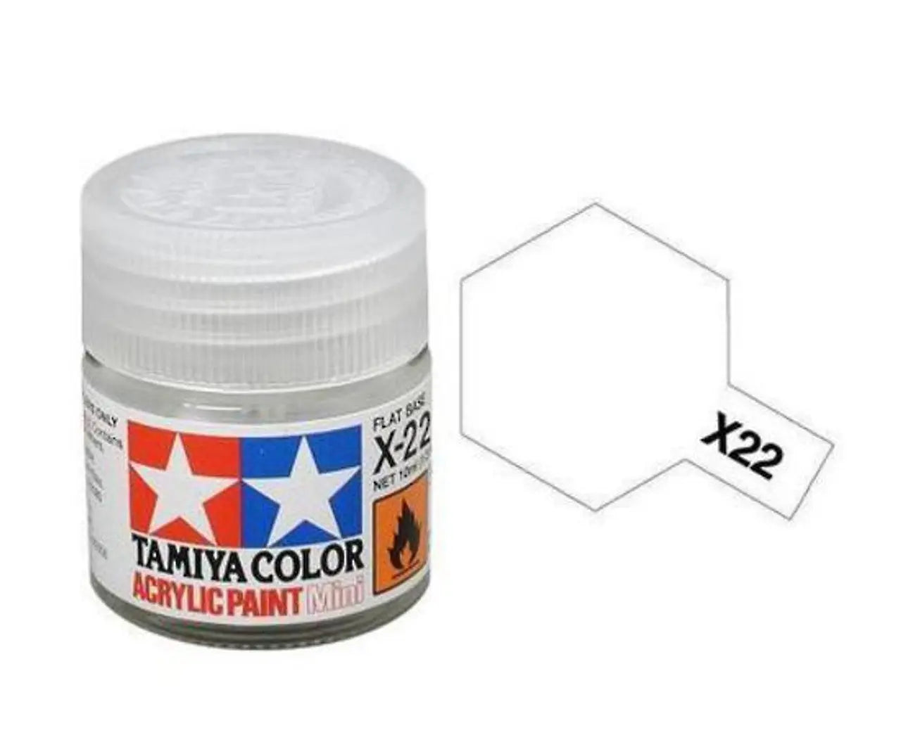 Tamiya Color Acrylic Paint X-22 Gloss Clear 10ml Tamiya