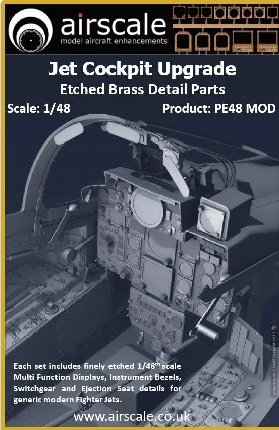 Airscale 1/48 Scale Modern Jet Components Airscale