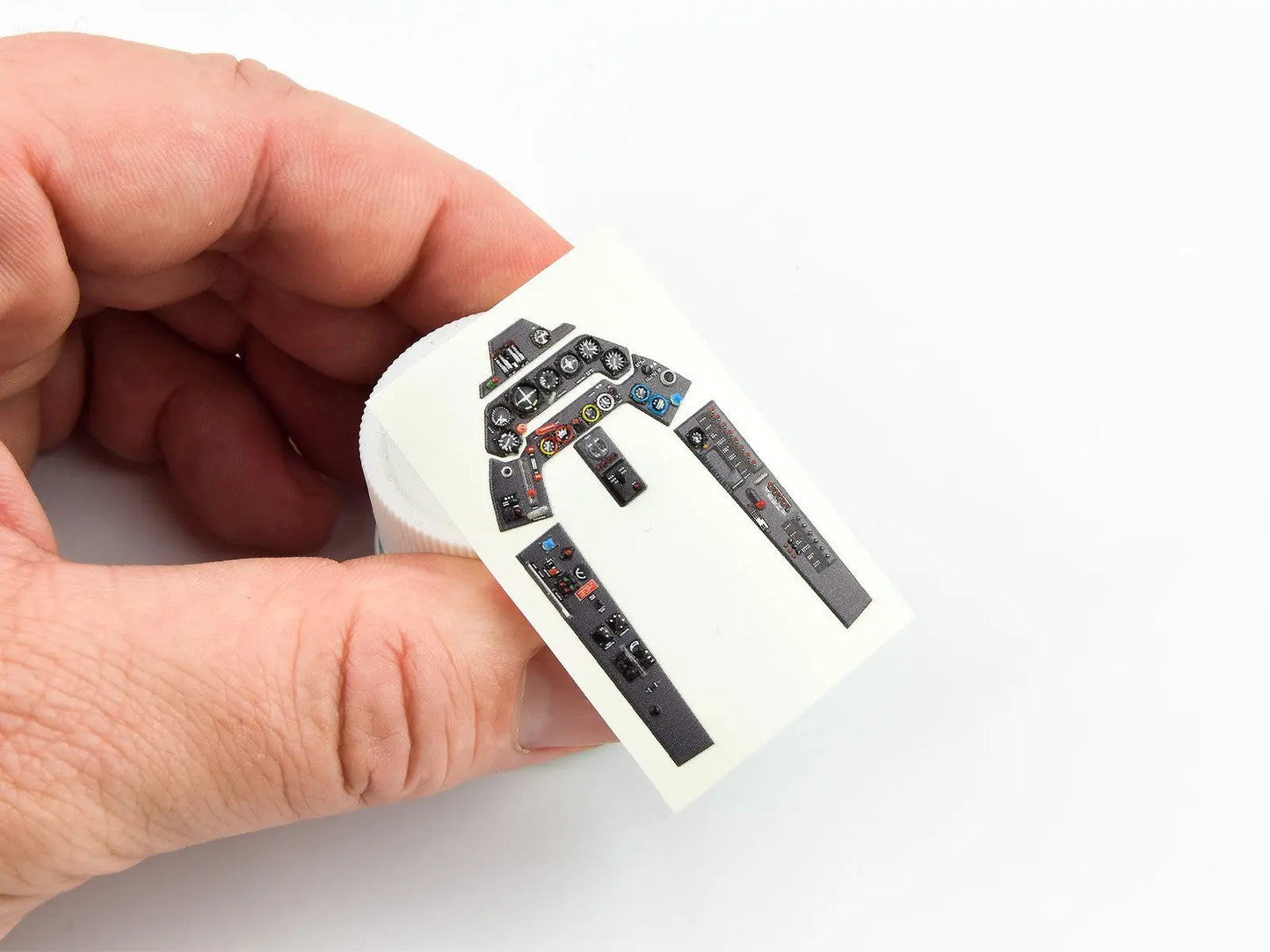 Red Fox Studio 1:32 Focke Wulf Fw 190A-8 Quick Set Instrument Panel (for Hasegawa) Red Fox Studio