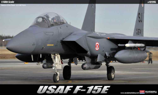 Academy 1/48 F-15E Strike Eagle Plastic Model Kit Academy