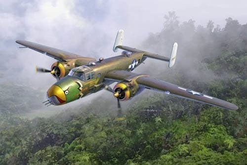 Academy 1/48 USAAF B-25D "Pacific Theatre" Plastic Model Kit