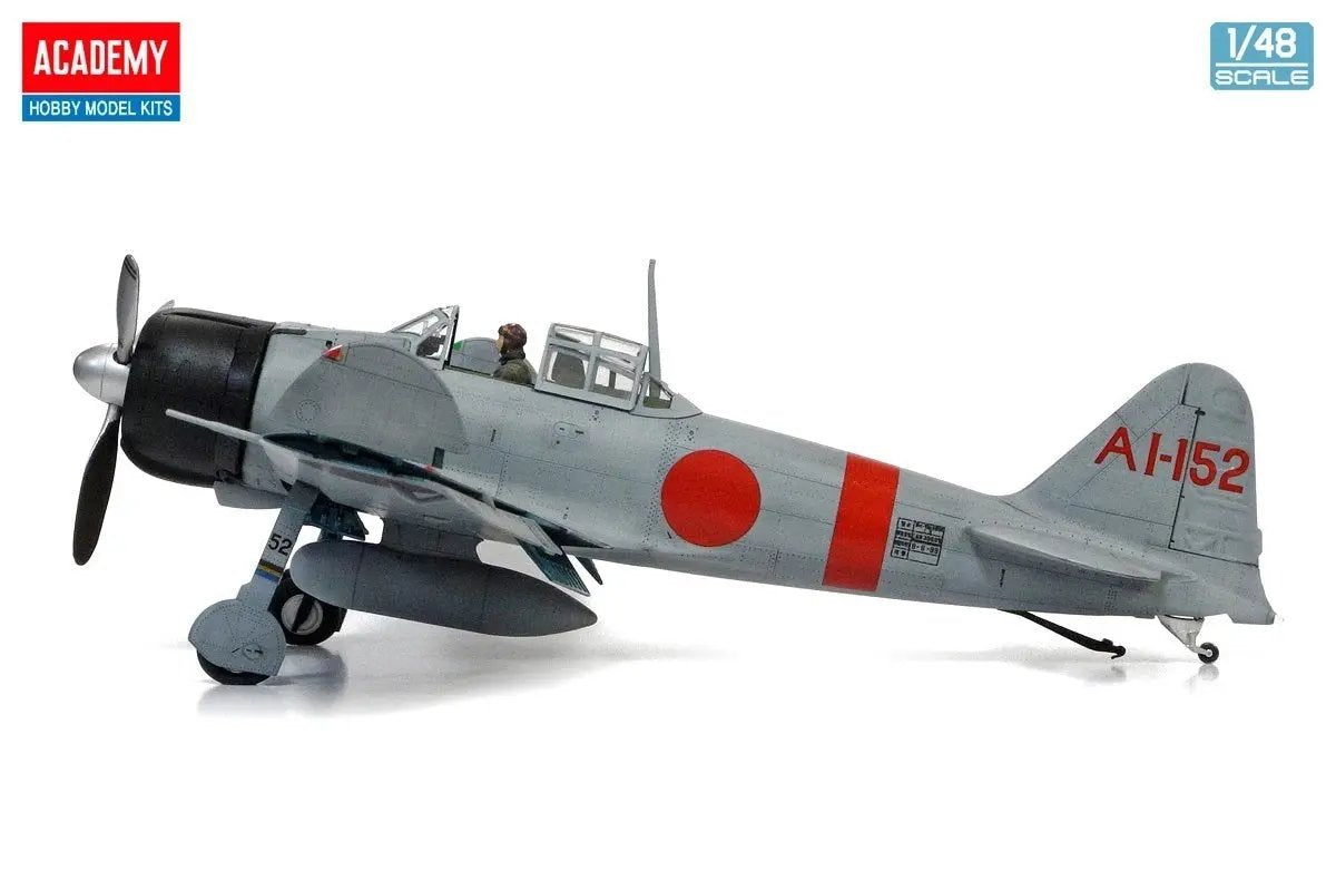 Academy 1/48 A6M2b Zero Fighter Model 21 "Battle of Midway" Plastic Model Kit Academy
