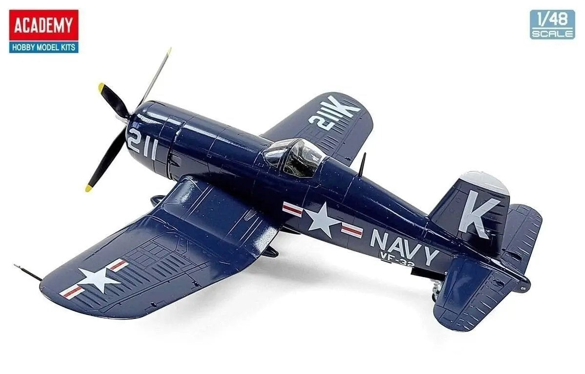 Academy 1/48 USN F4U-4 "Battle of Jangjin Reservoir" Plastic Model Kit Academy