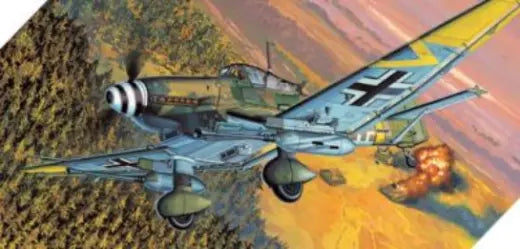 Academy 1/72 Ju87G-2 Stuka "Kanonen Vogel" Plastic Model Kit Academy