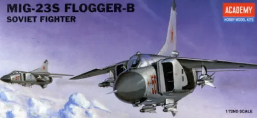 Academy 1/72 M-23S Flogger B Plastic Model Kit Academy