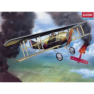 Academy 1/72 SPAD XIII WWI Fighter Plastic Model Kit Academy