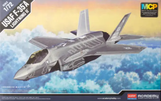 Academy 1/72 F-35A Lightning II MCP Plastic Model Kit Academy