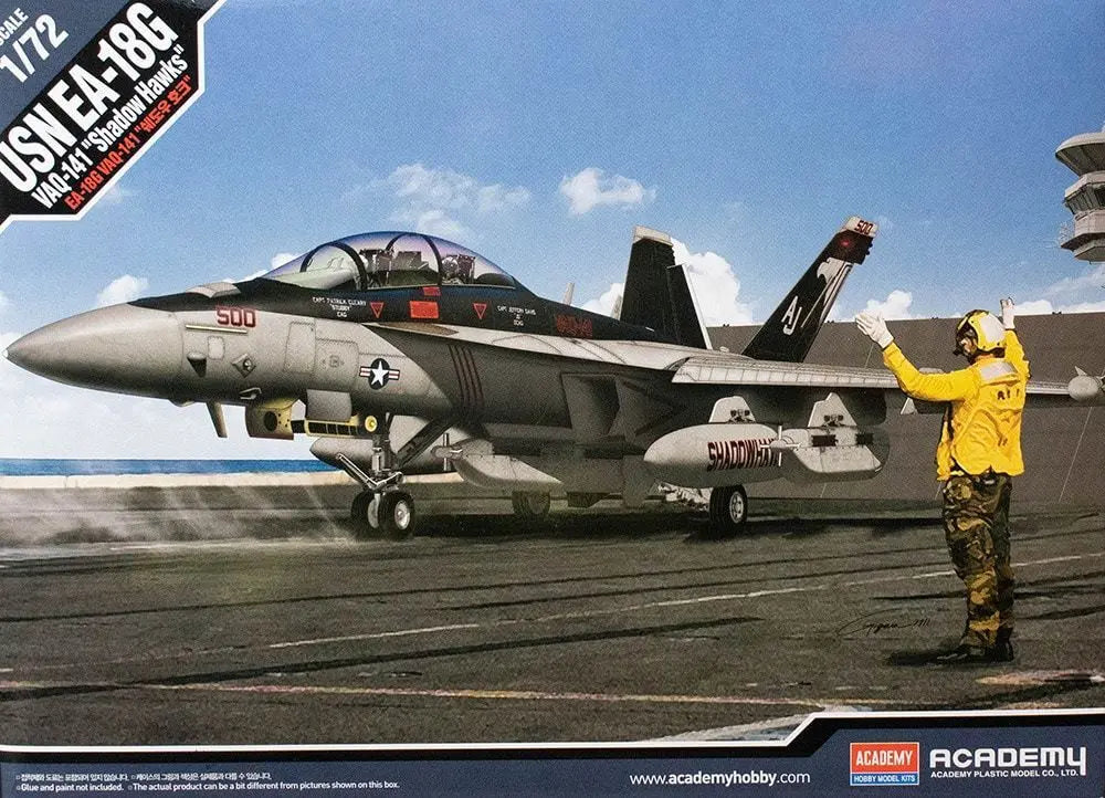 Academy 1/72 EA-18G "VAQ-141 Shadowhawks" Plastic Model Kit Academy