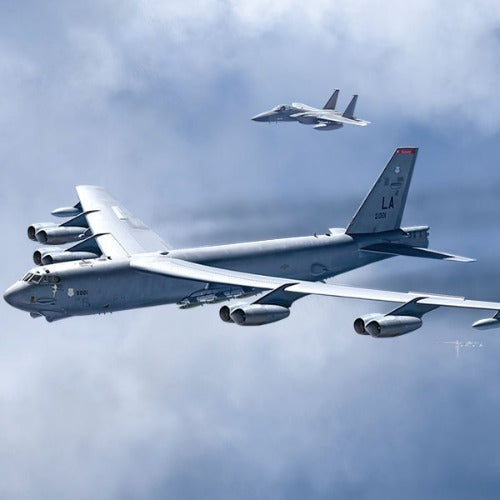 Academy 1/144 Boeing USAF B-52H 20th BS "Buccaneers" Plastic Model Kit