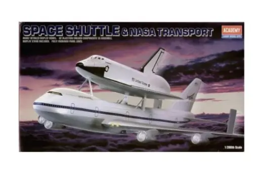 Academy 1/288 Shuttle & 747 Carrier Plastic Model Kit Academy