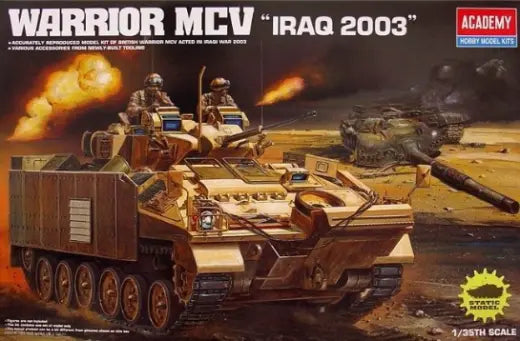 Academy 1/35 Warrior MCV "Iraq 2003" Plastic Model Kit Academy