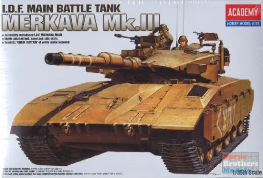 Academy 1/35 I.D.F. Merkava Mk III Plastic Model Kit Academy