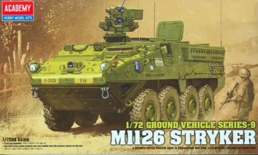 Academy 1/72 M1126 Stryker Plastic Model Kit Academy