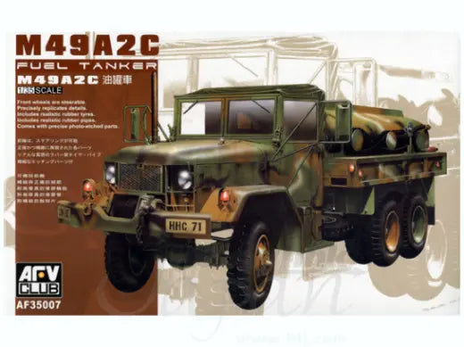 AFV Club 1/35 M49A2C Fuel Tank Truck Plastic Model Kit AFV Club