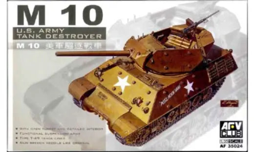 AFV Club 1/35 M10 Tank Destroyer Plastic Model Kit AFV Club