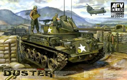 AFV Club 1/35 M42A1 Late Type (Vietnam War) Plastic Model Kit AFV Club