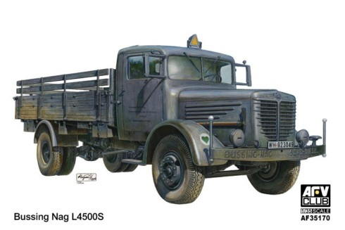 AFV Club 1/35 Bussing Nag L4500S Plastic Model Kit