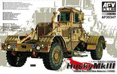 AFV Club 1/35 Husky Vehicle Mounted Mine Detector Mk III Plastic Model Kit AFV Club