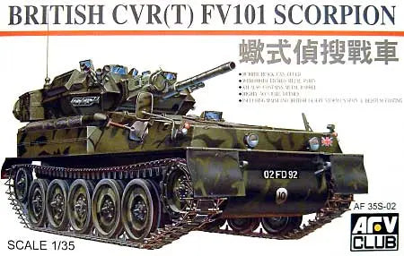 AFV Club 1/35 FV101 Scorpion Plastic Model Kit AFV Club