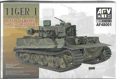 AFV Club 1/48 German Tiger I Final Version Plastic Model Kit AFV Club