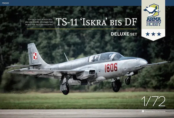 Arma Hobby 1:72 TS-11 Iskra Deluxe Set Plastic Model Kit Arma Hobby
