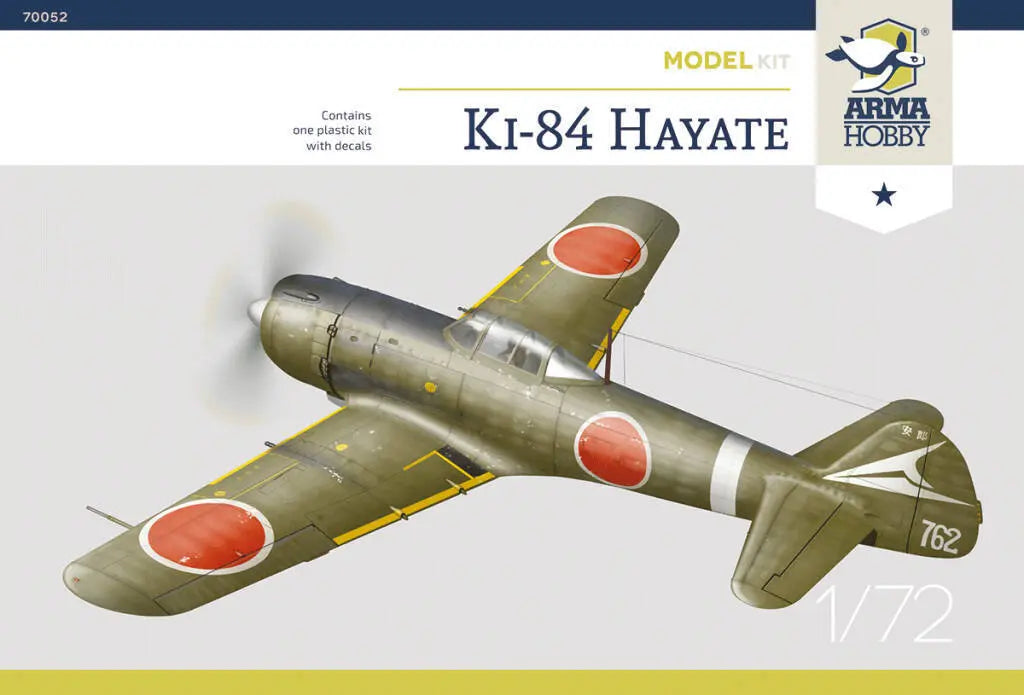 Arma Hobby 1:72 Nakajima Ki-84 Hayate Plastic Model Kit Arma Hobby