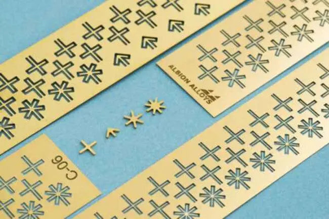 Albion P/E Connecto Crosses 0.4mm (90) Albion Alloys