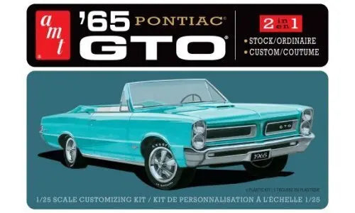 AMT 1/25 1965 Pontiac GTO 2T Plastic Model Kit AMT