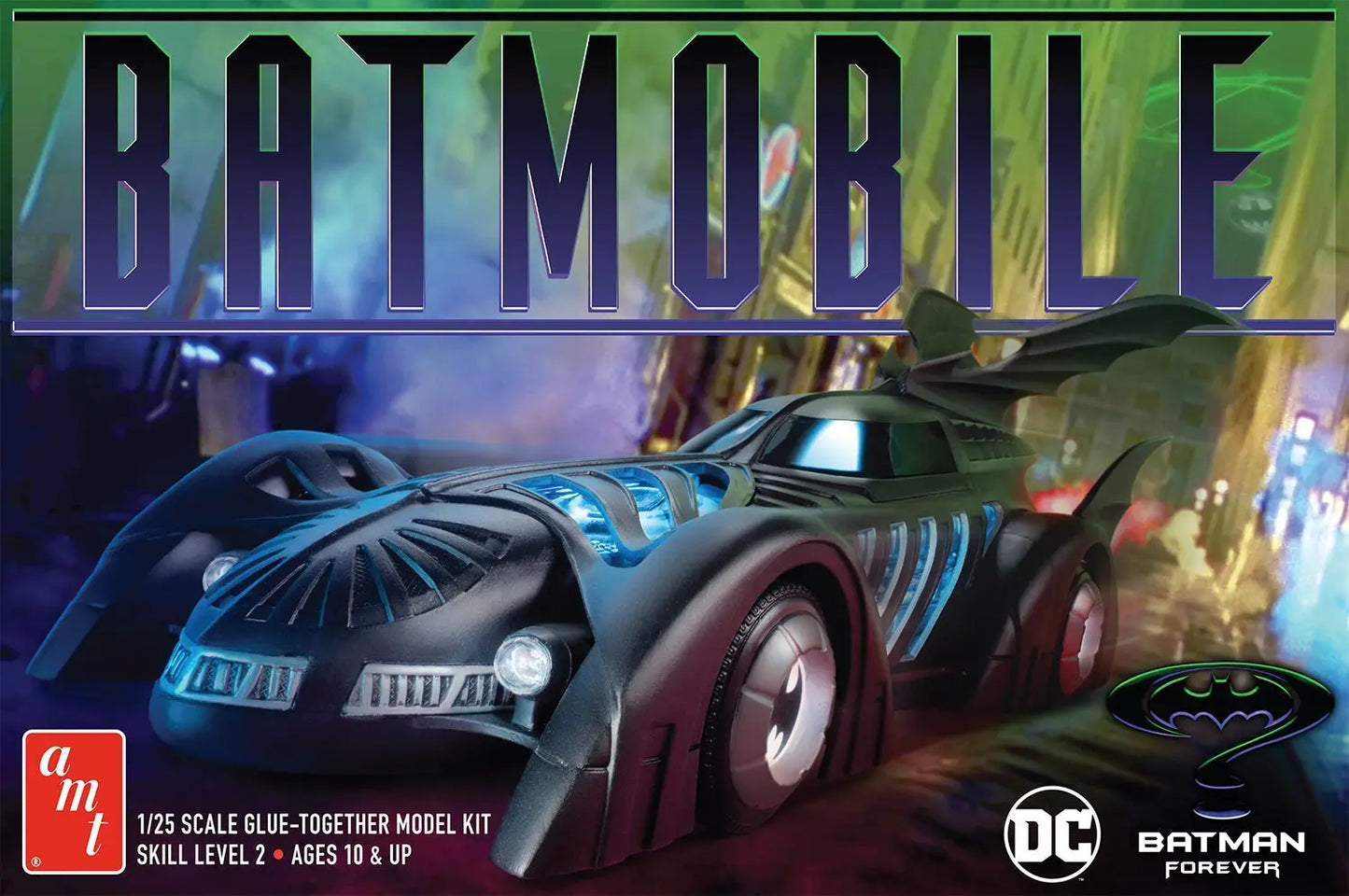 AMT 1/25 Batman Forever Batmobile Plastic Model Kit AMT