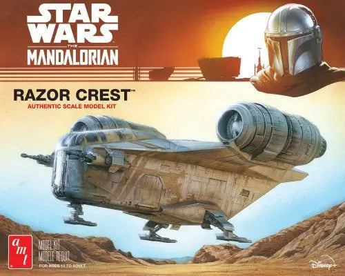 AMT 1/72 Star Wars: Mandalorian Razor Crest Plastic Model Kit AMT