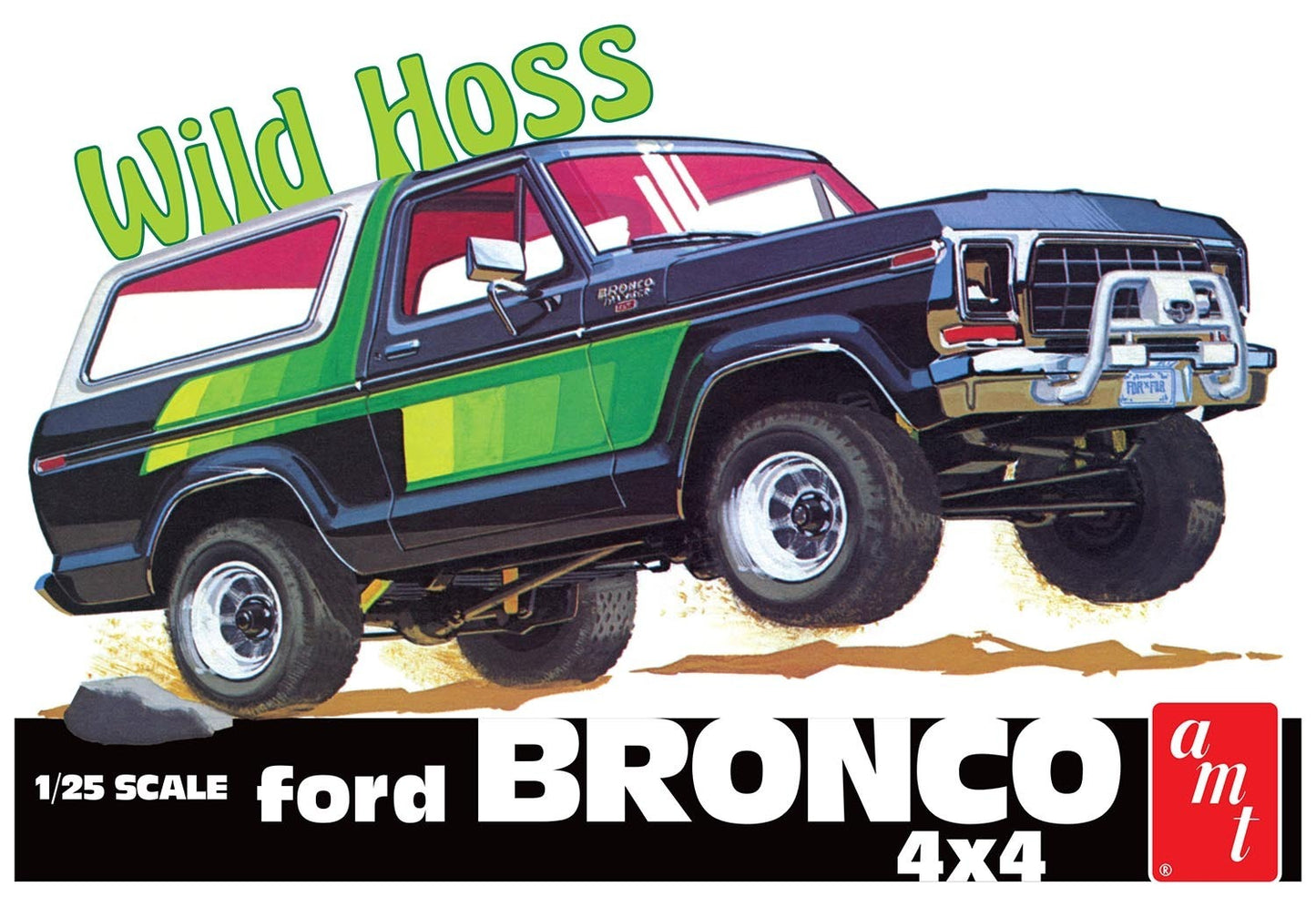AMT 1/25 1978 Ford Bronco "Wild Hoss" Plastic Model Kit