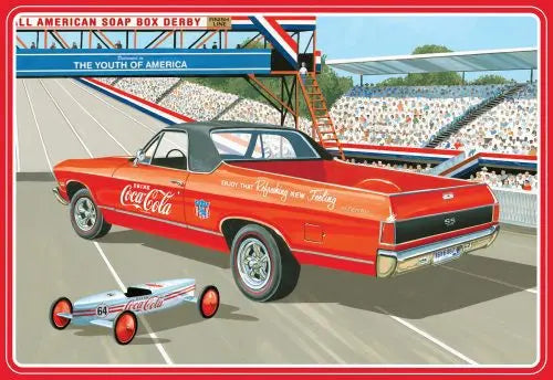 AMT 1/25 1968 Chevy El Camino SS (Coca-Cola) Plastic Model Kit AMT