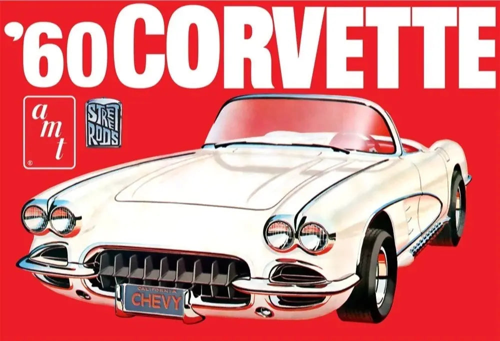 AMT 1/25 1960 Chevrolet Corvette Plastic Model Kit AMT