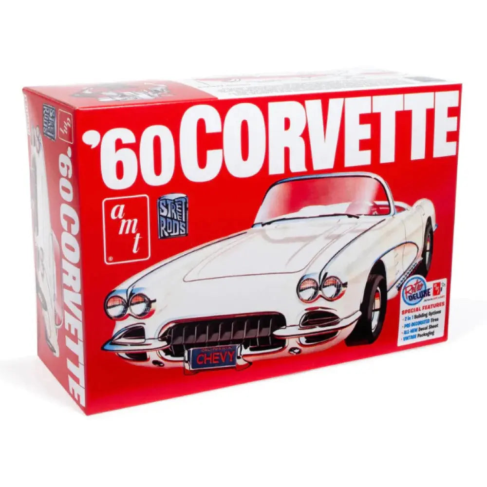 AMT 1/25 1960 Chevrolet Corvette Plastic Model Kit AMT