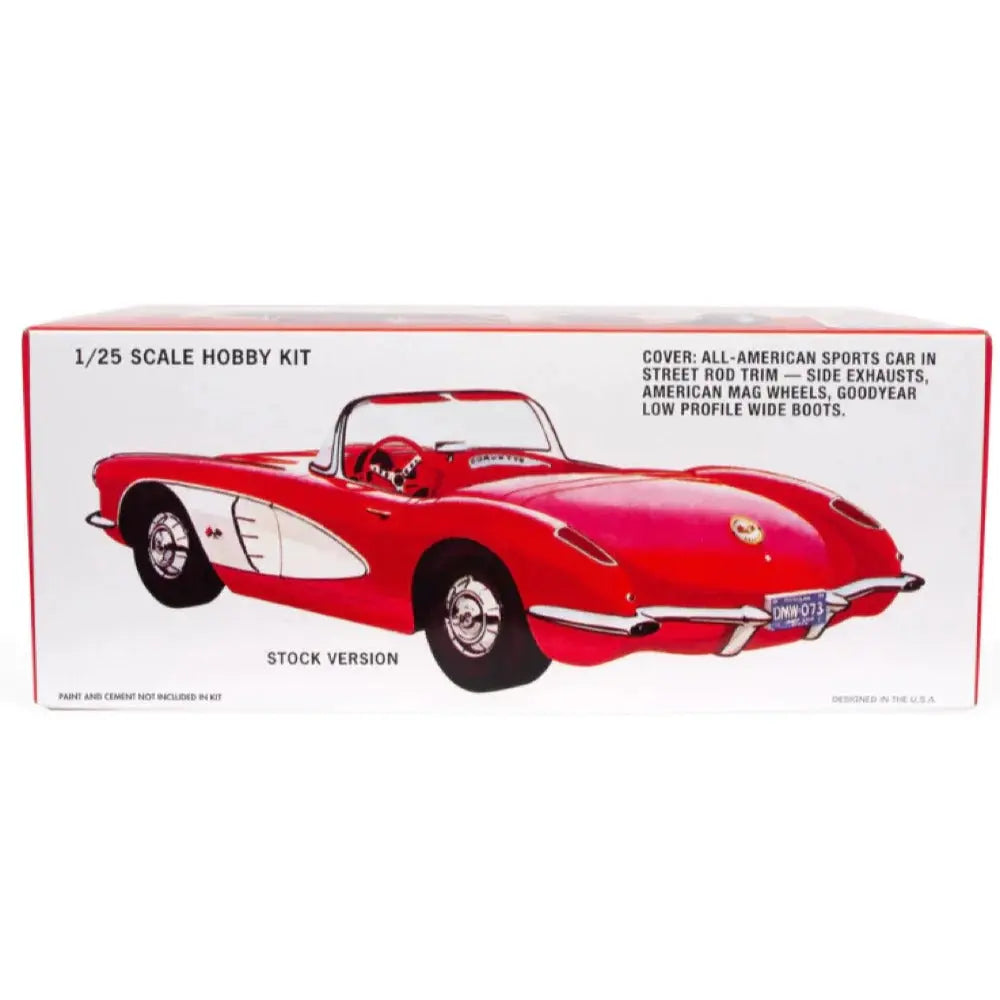 AMT 1/25 1960 Chevrolet Corvette Plastic Model Kit AMT