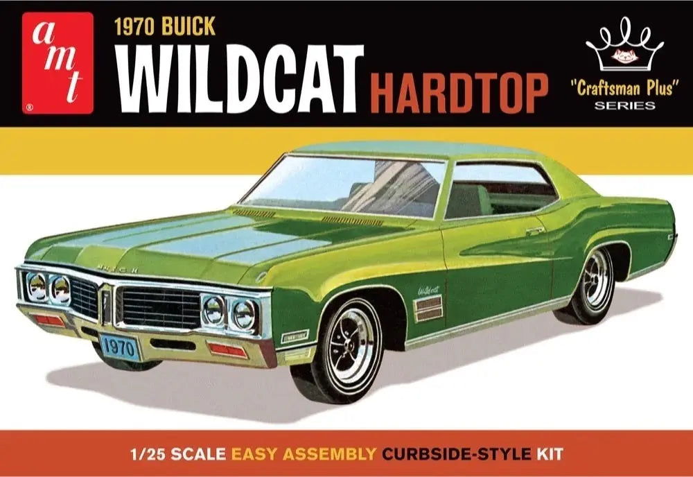 AMT 1/25 1970 Buick Wildcat Hardtop Plastic Model Kit AMT