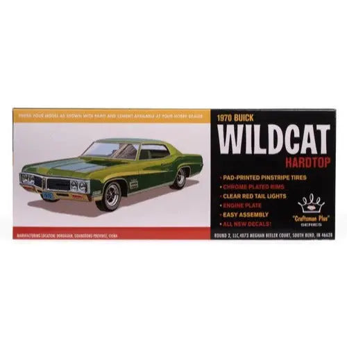 AMT 1/25 1970 Buick Wildcat Hardtop Plastic Model Kit AMT