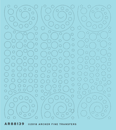 Archer 1/48 - 1/32 scale aircraft rivets in spiral and circular patterns Archer Fine Transfers