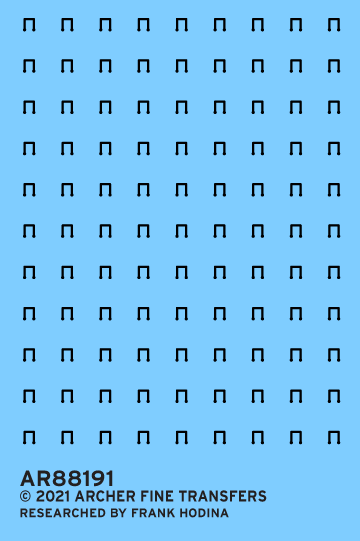 Archer Gondola Retaining Clips S scale Archer Fine Transfers