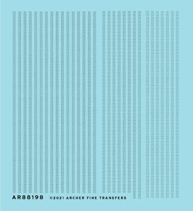 Archer 1:72 Triple row aircraft rivets Archer Fine Transfers