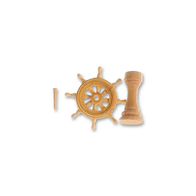 Artesania Ships Wheel +Binnacle 20mm Wooden Ship Accessory Artesania Latina