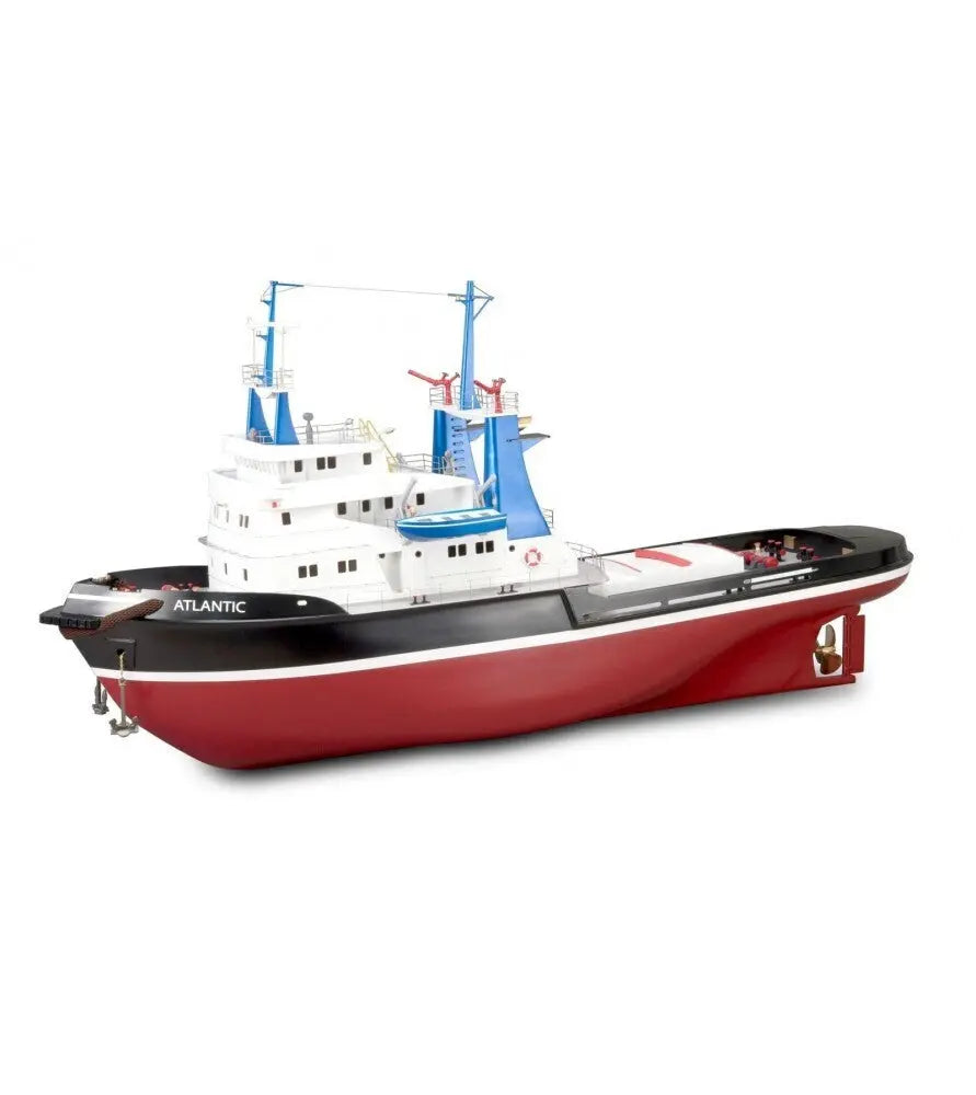 Artesania Latina 1/50 Tugboat Atlantic Wooden & ABS Navigable Model Ship Kit (R/C Compatible) Artesania Latina
