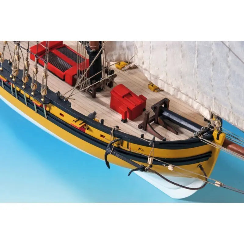 Artesania 1/50 Le Renard French Cutter Wooden Ship Model Artesania Latina