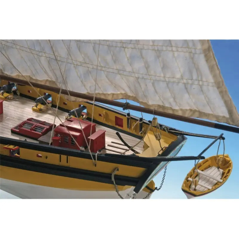 Artesania 1/50 Le Renard French Cutter Wooden Ship Model Artesania Latina