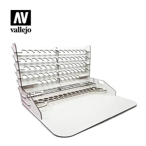 Vallejo Paint display and work station (50x37cm) with vertical storage Vallejo