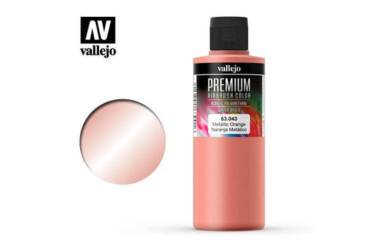 Vallejo Premium Color Metallic Orange 200 ml. Vallejo