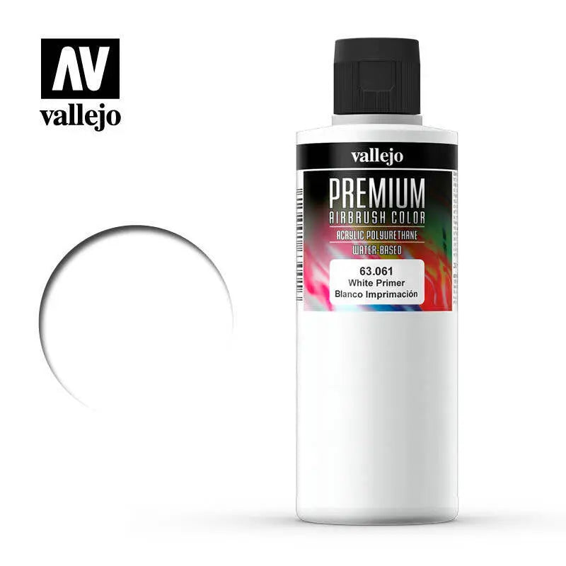 Vallejo Premium Color White Primer 200 ml. Vallejo