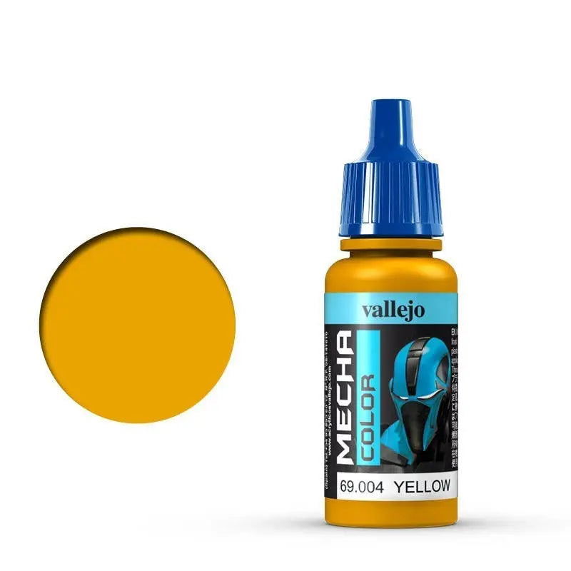 Vallejo Mecha Colour Yellow 17ml Acrylic Airbrush Paint Vallejo